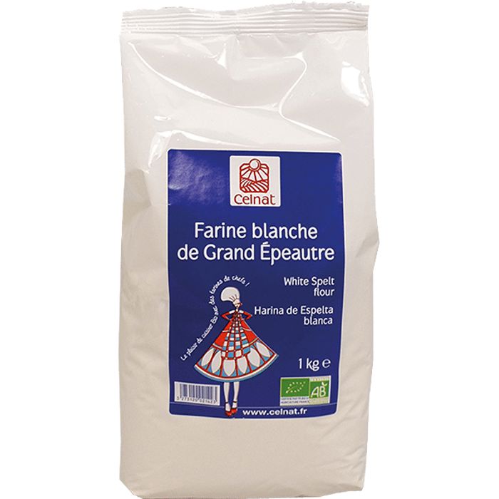 Farina d'espelta blanca 1kg CELNAT