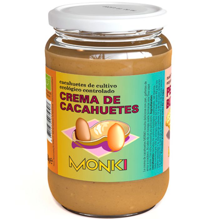 Crema de cacauets MONKI 650g