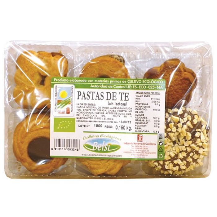 Pastes de te d'espelta 150g BELSI