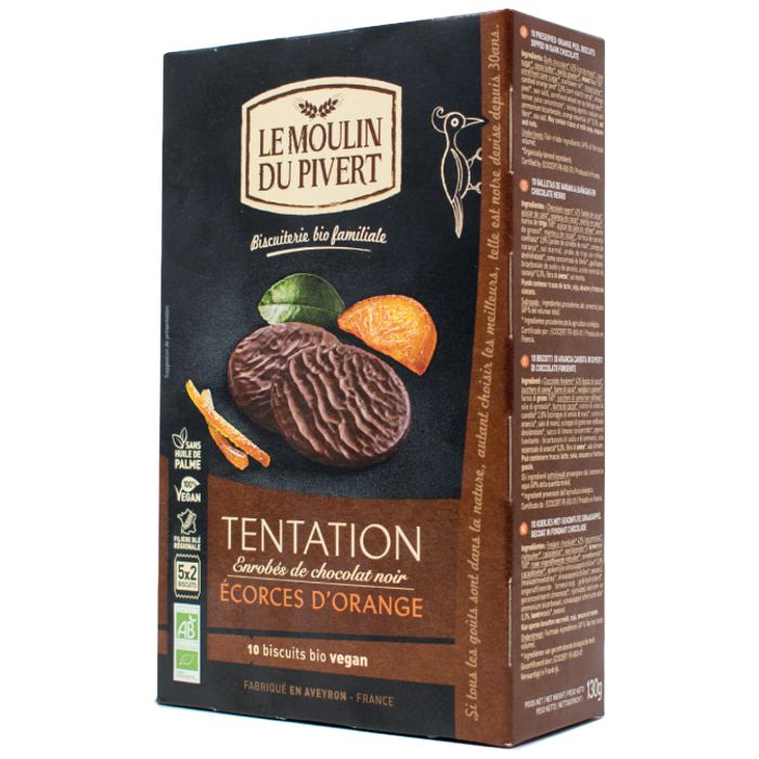 Galetes TENTATION taronja 130g M.PIVERT