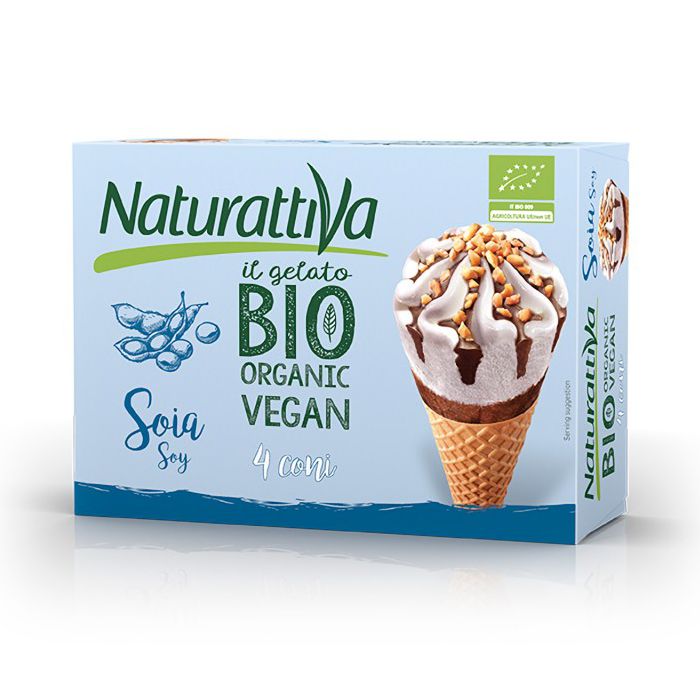 Gelat Soja-Cornet 4x75g NATURATTIVA