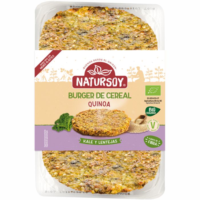 Burger QUINOA, KALE... 2x100g NATURSOY