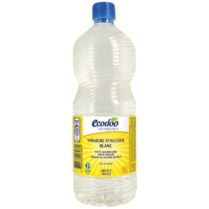 Vinagre d'alcohol blanc 1l ECODOO