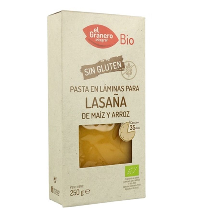 Lasanya blat de moro i arròs 250g EL GRANERO