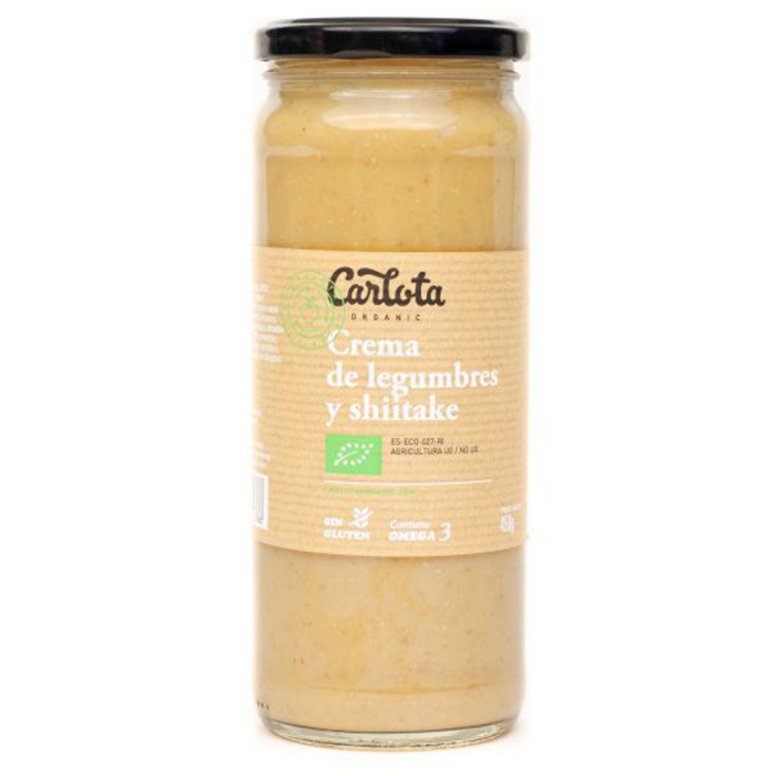 Crema llegums i xiitake 450g CARLOTA