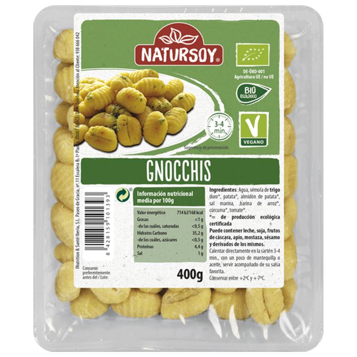 Gnocchis 400g NATURSOY