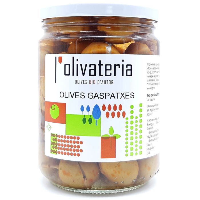 Olives GASPATXES 435g L'OLIVATERIA