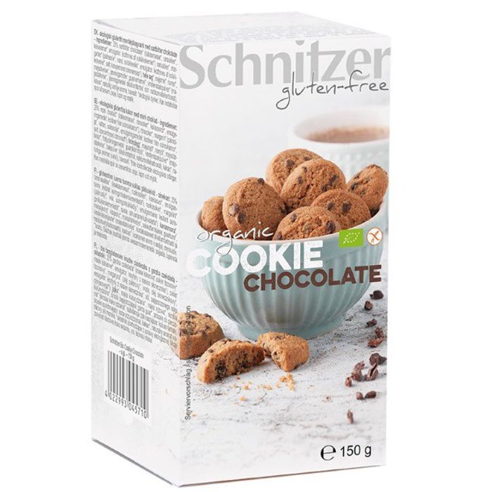 Cookies xocolata s/gluten 150g SCHNITZER