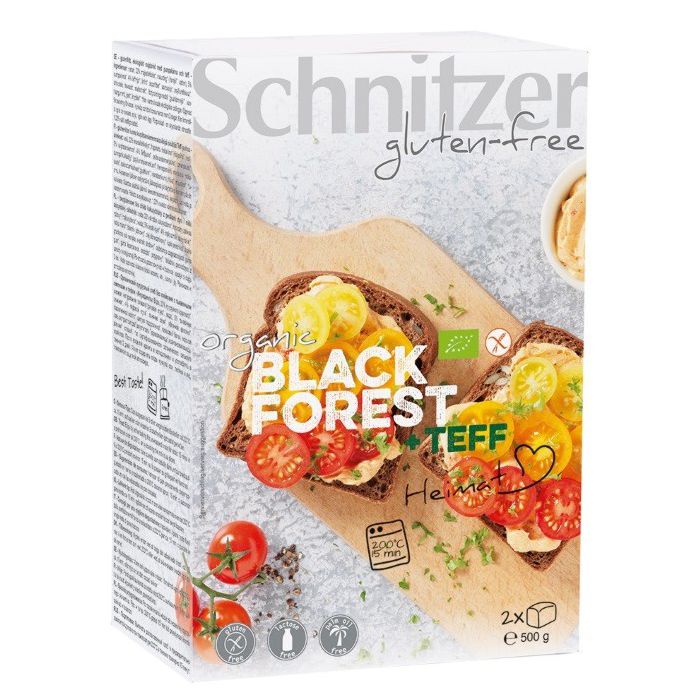 Pa BLACK FOREST +teff 2x250g SCHNITZER