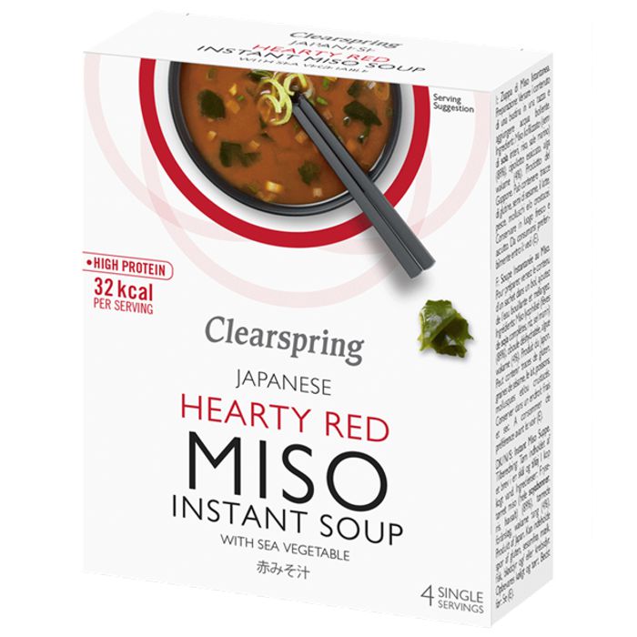 Sopa MISO PICANT instant 4X10g CLEARSPRING