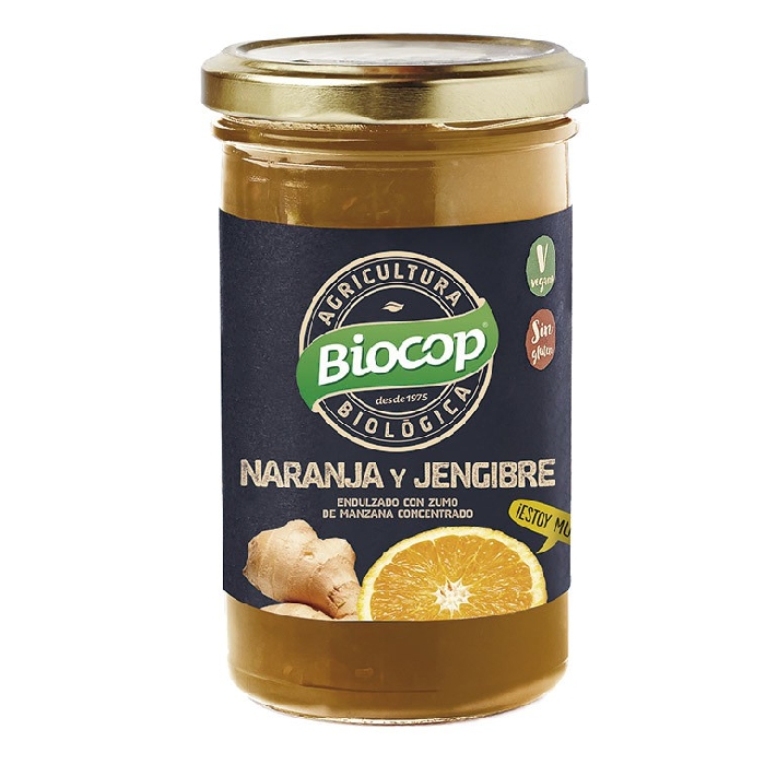 Compota taronja-gingebre 280g BIOCOP