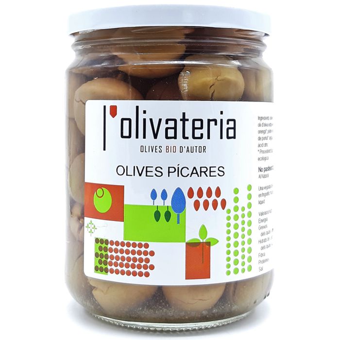 Olives PÍCARES 435g OLIVATERIA