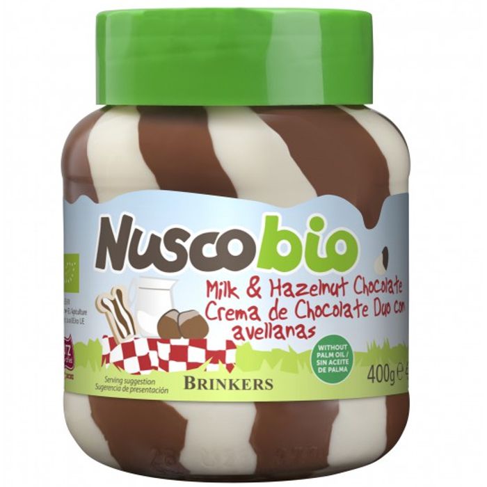 Crema xocolata DUO 400g NUSCOBIO