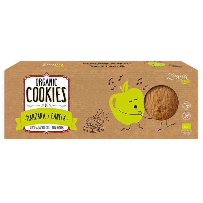 Cookies poma-canyella s/gluten 135g ZEALIA