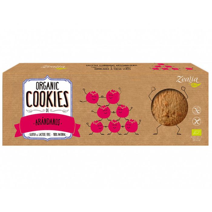 Cookies nabius s/gluten 135g ZEALIA