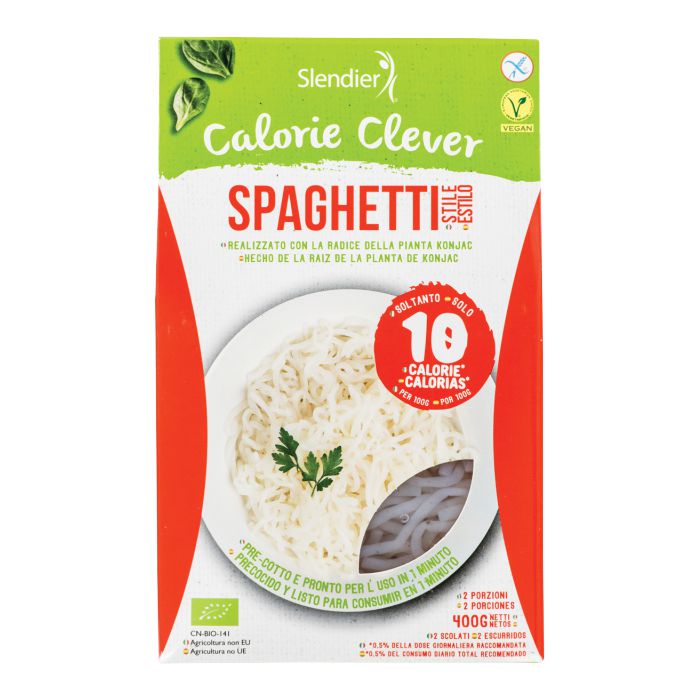 Espagueti konjac s/gluten 200g SLENDIER