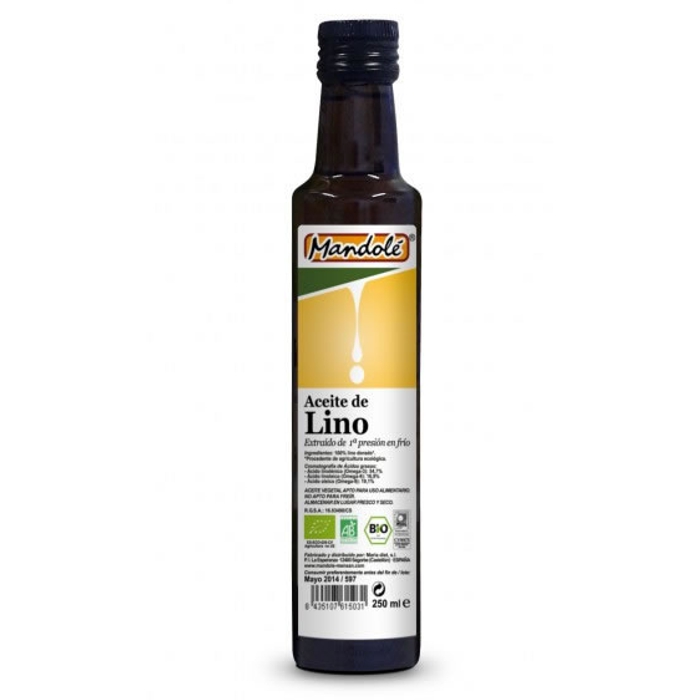 Oli de llinosa 250ml MANDOLÉ