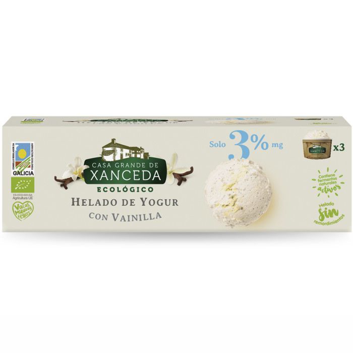 Gelat iogurt-vainilla 3x100ml XANCEDA